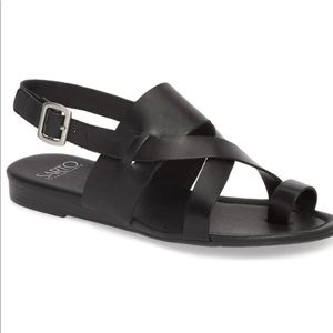 Franco Sarto GIA black sandals sz 6